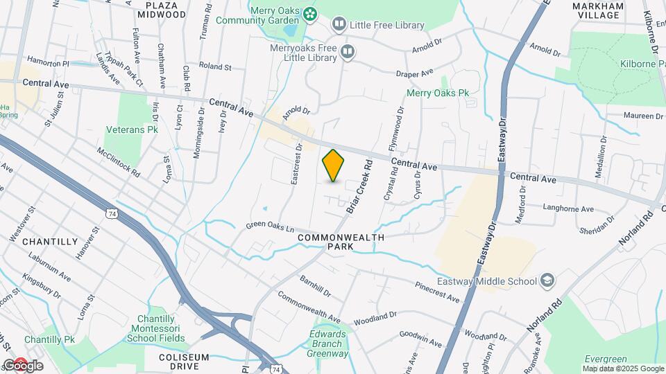 3148 Central Ave Map and Location Details