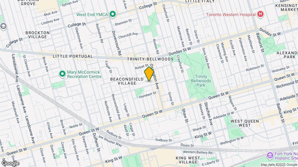 74 Argyle St Map and Location Details