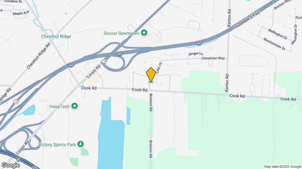 Redwood Olmsted Township Mapa y Detalles de la Ubicación