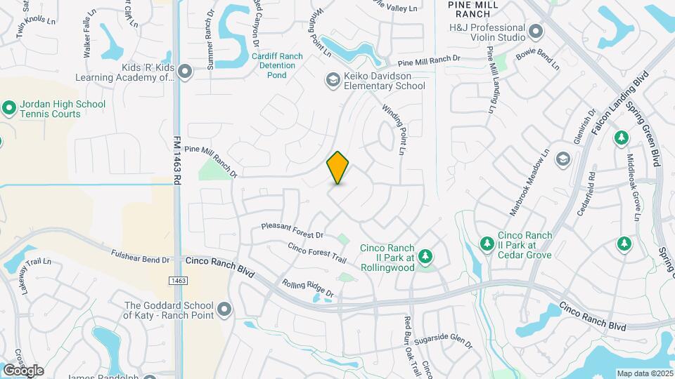 4307 Madera Creek Ln Map and Location Details