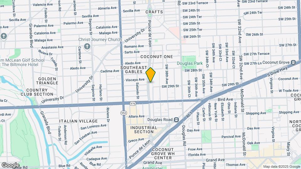 3725 Ponce de Leon-Unit -3725 Map and Location Details