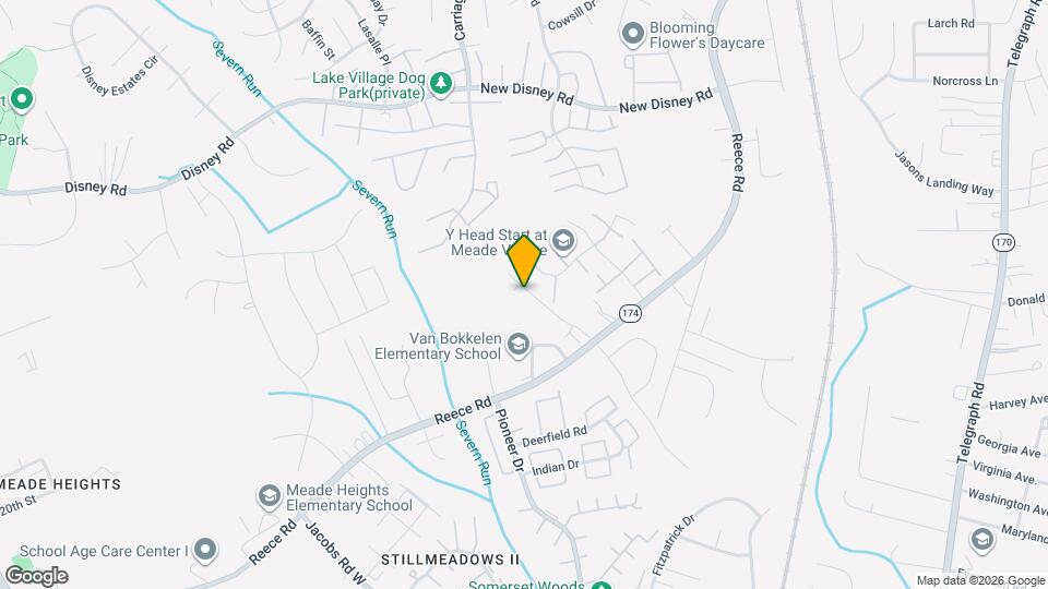 8203 Hollow Ct Map and Location Details