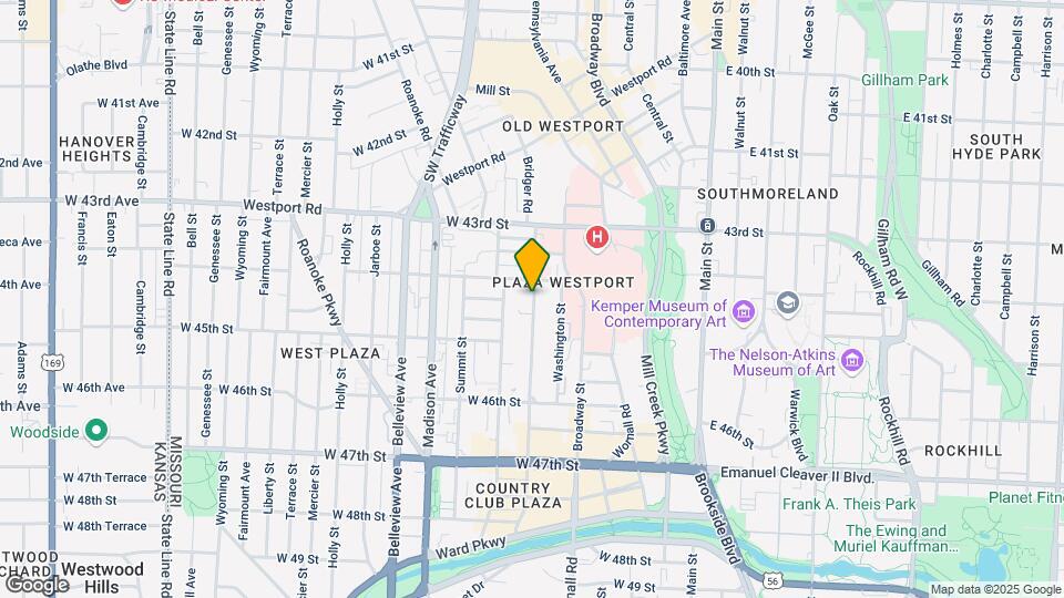 4414 Pennsylvania Ave-Unit -2B Map and Location Details