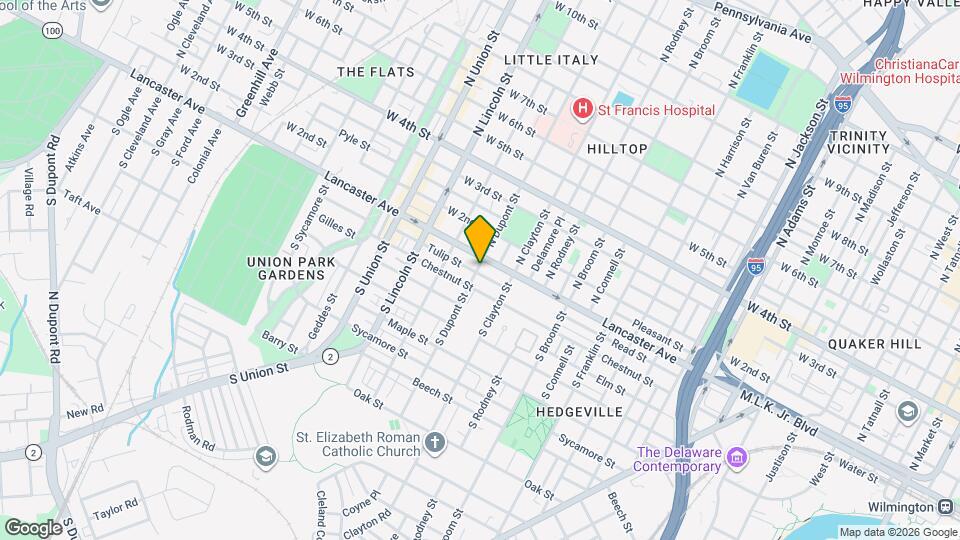 8 S Dupont St Map and Location Details