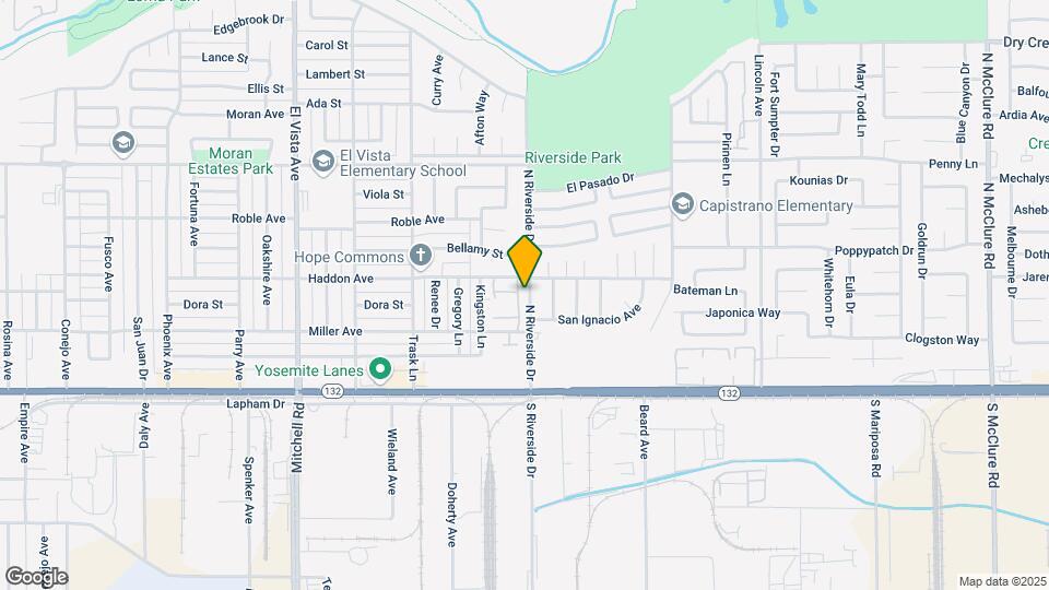 221-223 N Riverside Dr Map and Location Details