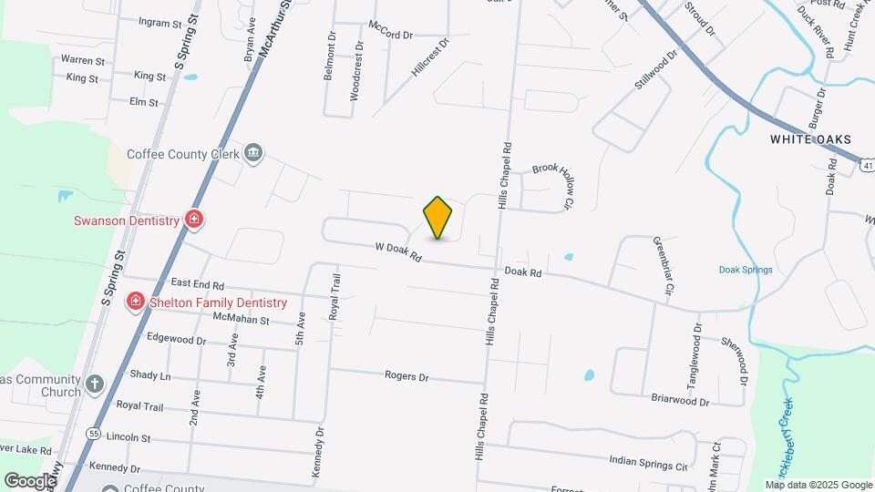 255 Fox Creek Ct Map and Location Details