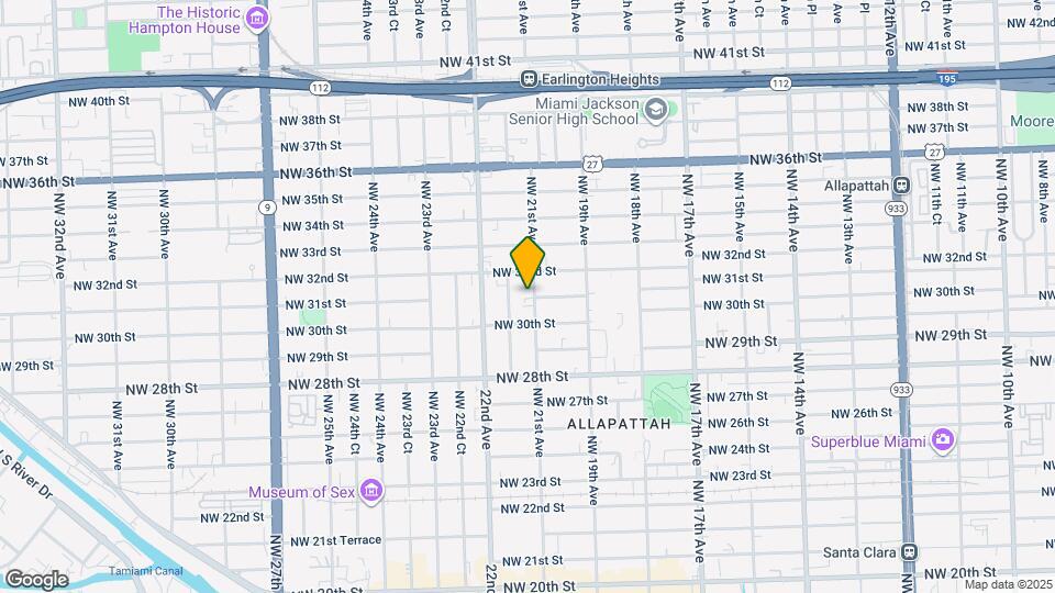 3104 NW 21st Ave, Unit 3104 NW 21st Ave #3 Map and Location Details