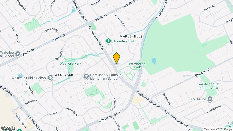 416 Warrington Dr Map and Location Details