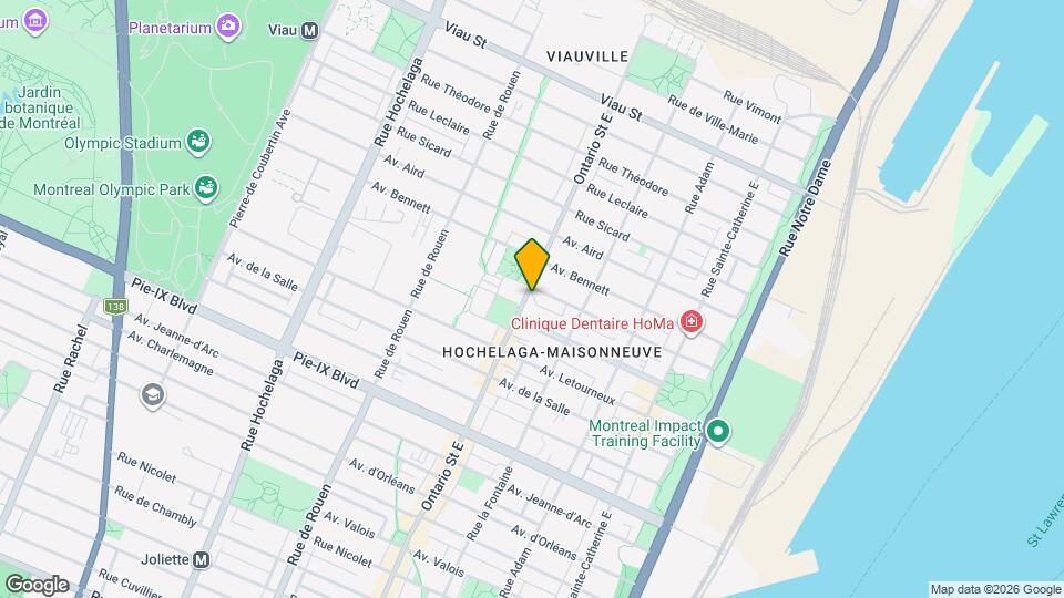 Pavillon Lise Watier Map and Location Details