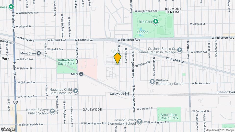 2204 N Natchez Ave, Unit 3N Mapa y Detalles de la Ubicación