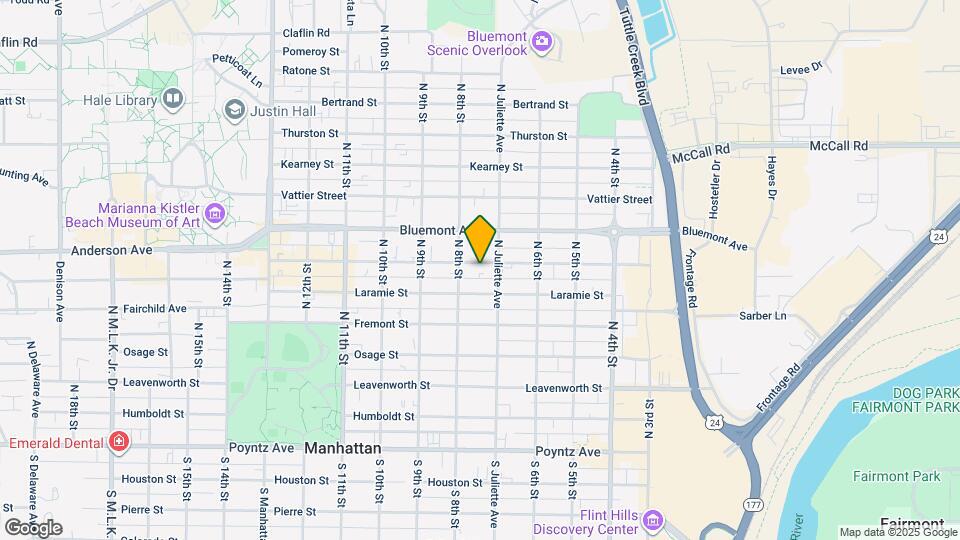 713 Moro St Map and Location Details