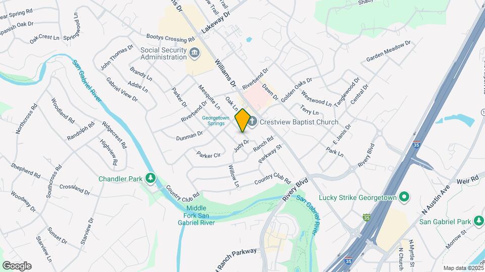 2302 Mesquite Ln Map and Location Details