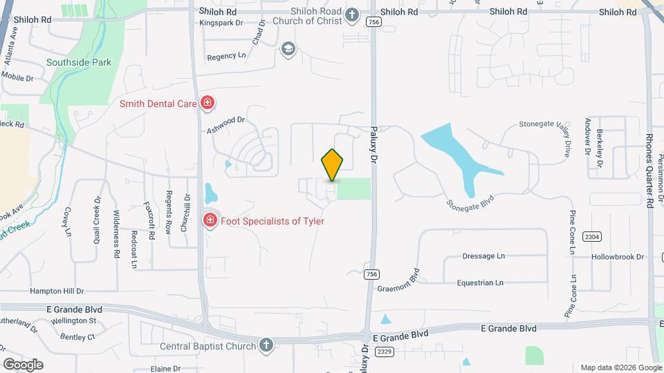 5748 Mill Creek Dr Map and Location Details