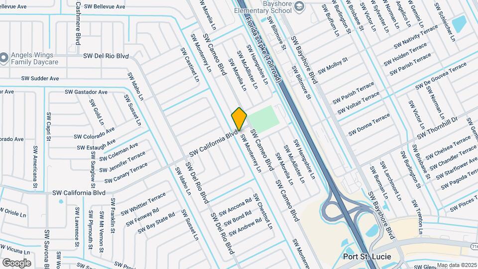 1978 SW Monterrey Ln Mapa y Detalles de la Ubicación