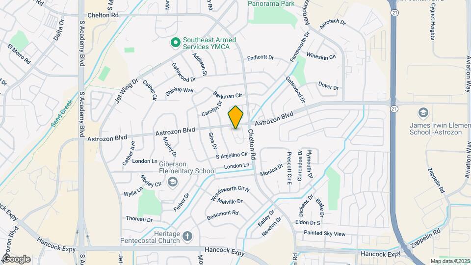 2461 Astrozon Cir Map and Location Details
