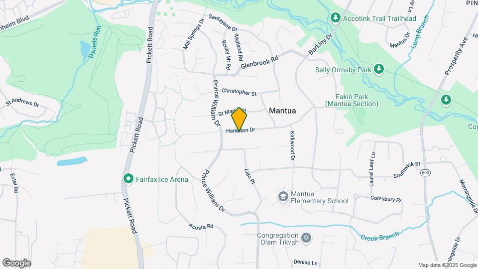 9205 Hamilton Dr Map and Location Details