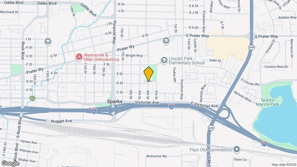 348 4th St Map and Location Details