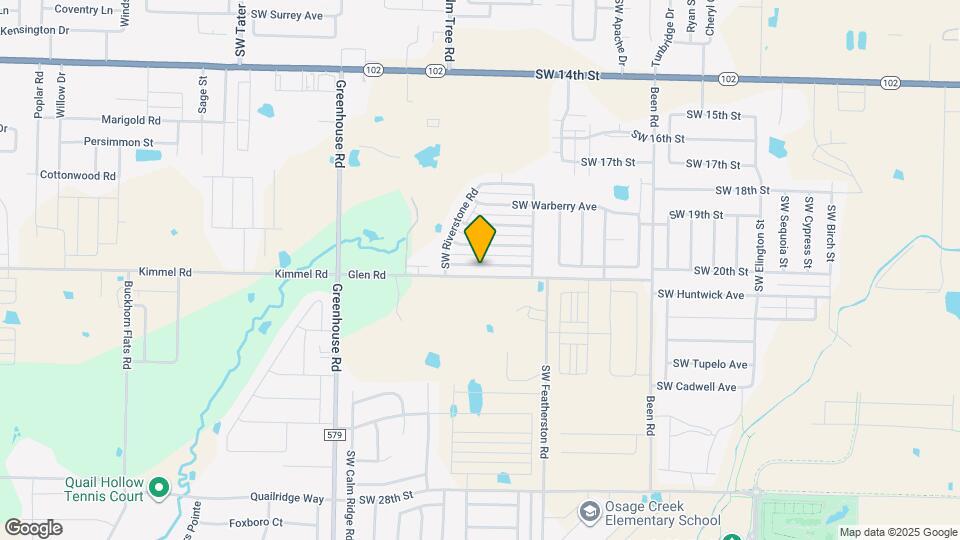 3213 SW Hillstone Ave Map and Location Details