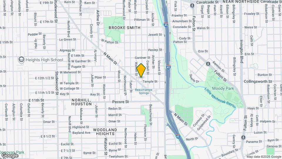 303 Enid St Map and Location Details