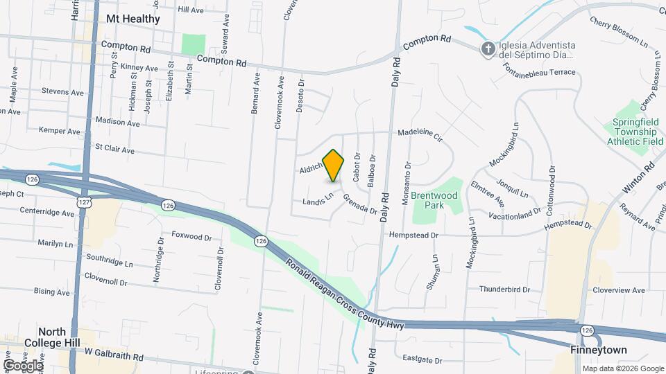 1270 Landis Ln Map and Location Details