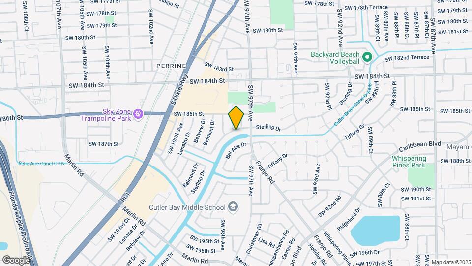 9740 Sterling Dr Map and Location Details