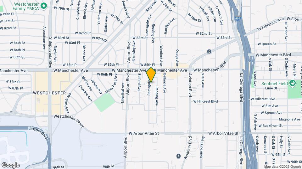 8722 Ramsgate Ave Mapa y Detalles de la Ubicación