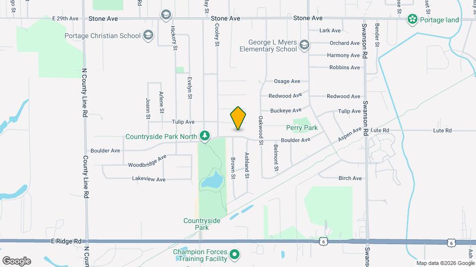 5342 Boulder Ave Map and Location Details