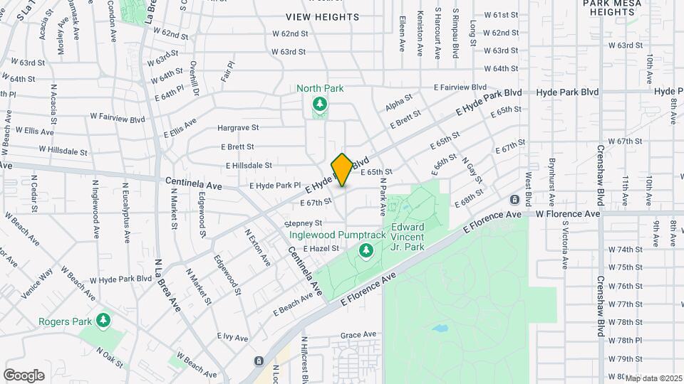 701-703 N Marlborough Ave Map and Location Details
