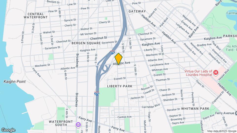 1438 S 8th St Map and Location Details