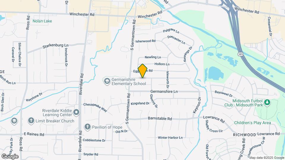 7237 Woodshire Rd Map and Location Details