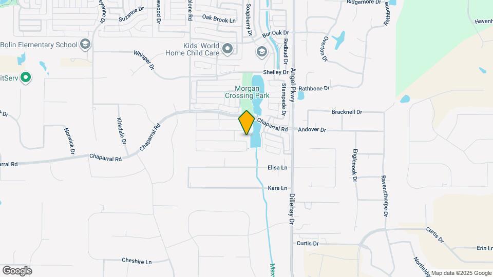 1721 Nestledown Dr Map and Location Details