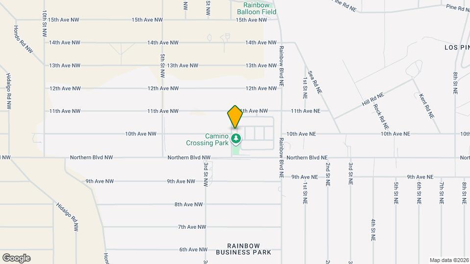 1 El Camino Loop NW Map and Location Details