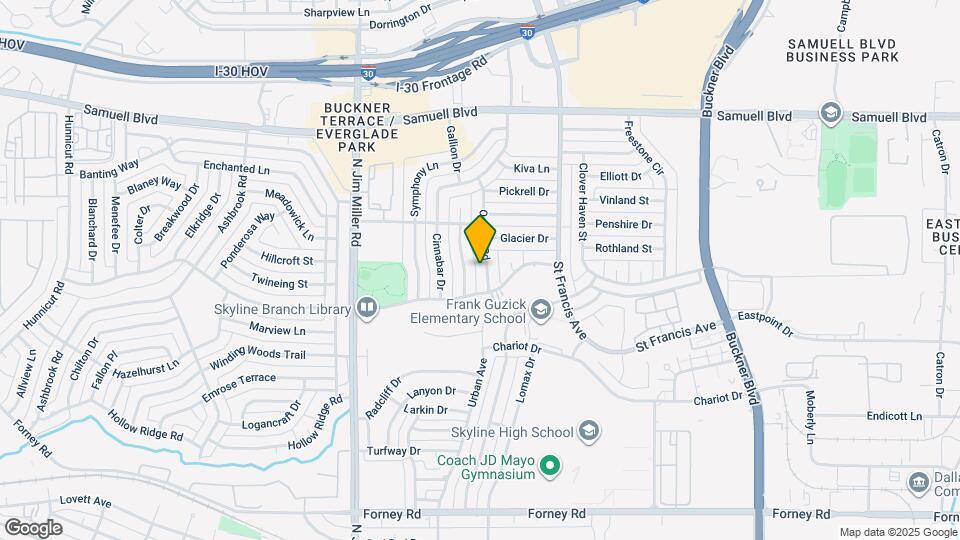4219 Osborn Rd Map and Location Details