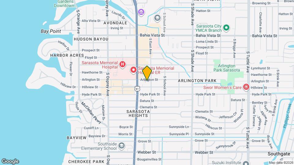 2066 Arlington St Map and Location Details