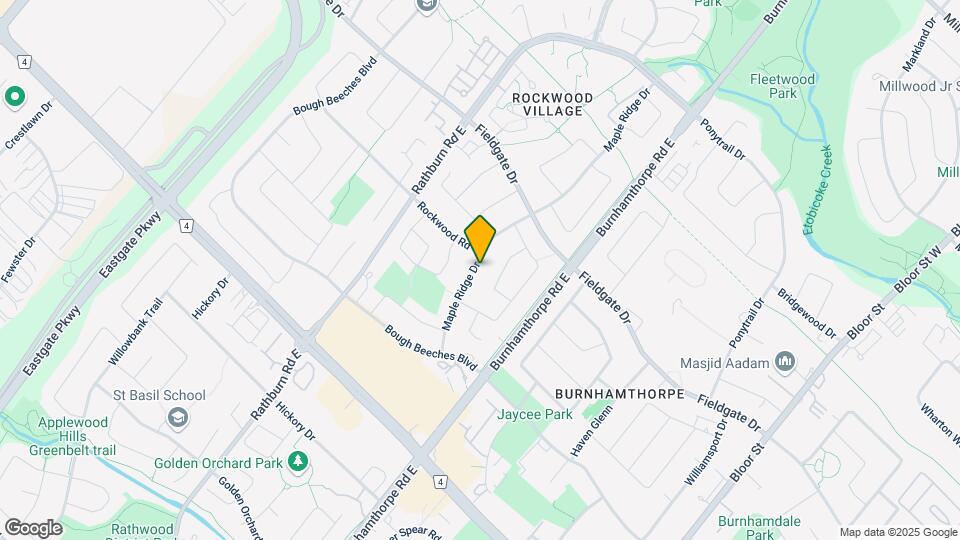 1596 Maple Ridge Dr Map and Location Details