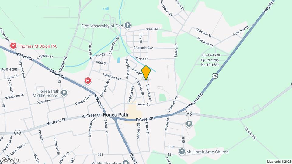 115 Arkansas St Map and Location Details