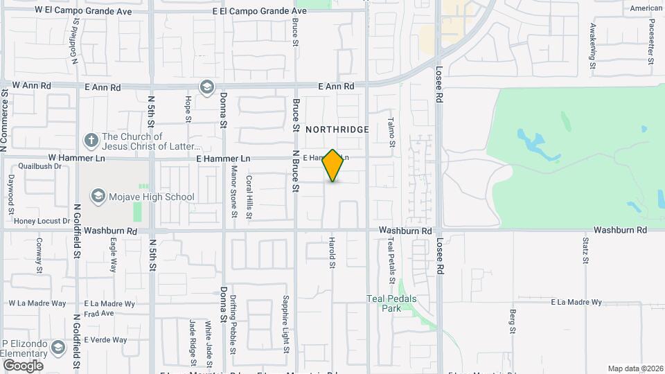 1609 Viaggio Ave Map and Location Details