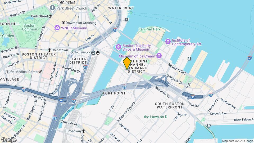 50 Melcher St Mapa y Detalles de la Ubicación