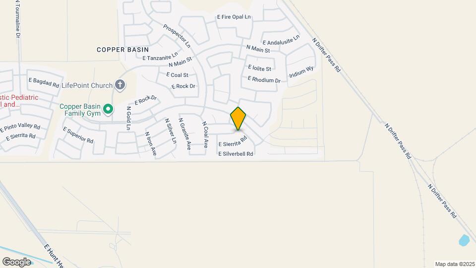 4665 E Pinto Valley Rd Mapa y Detalles de la Ubicación