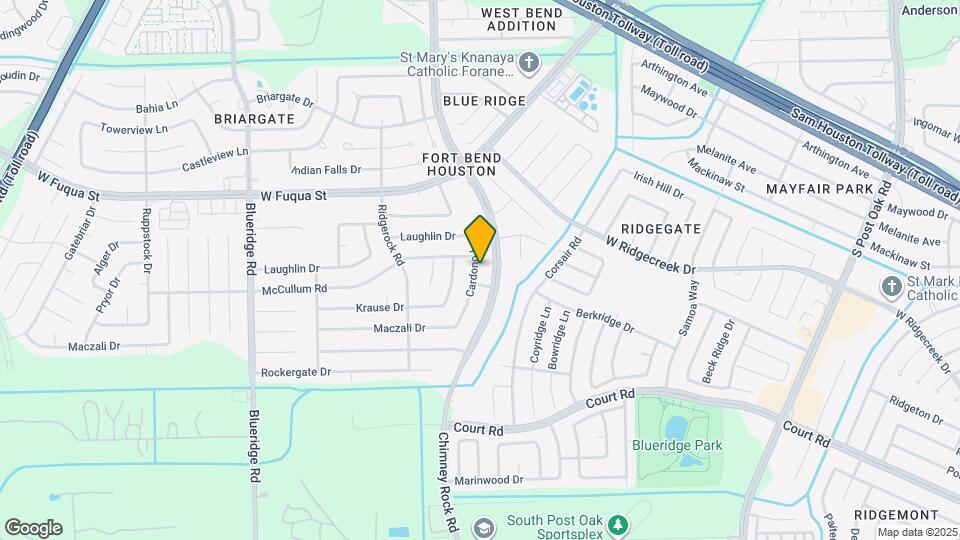 15835 Cardono Ln Map and Location Details