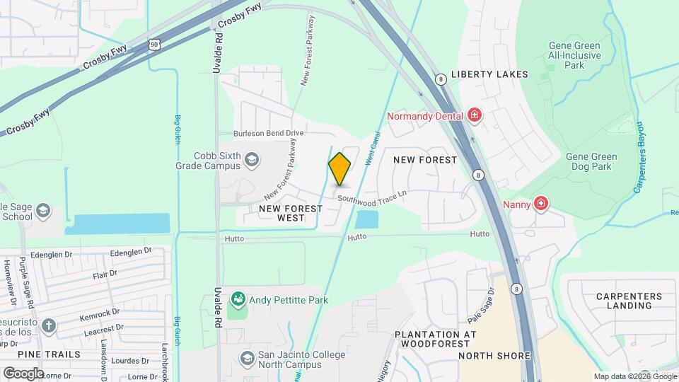 14902 Arvonshire Ct Map and Location Details