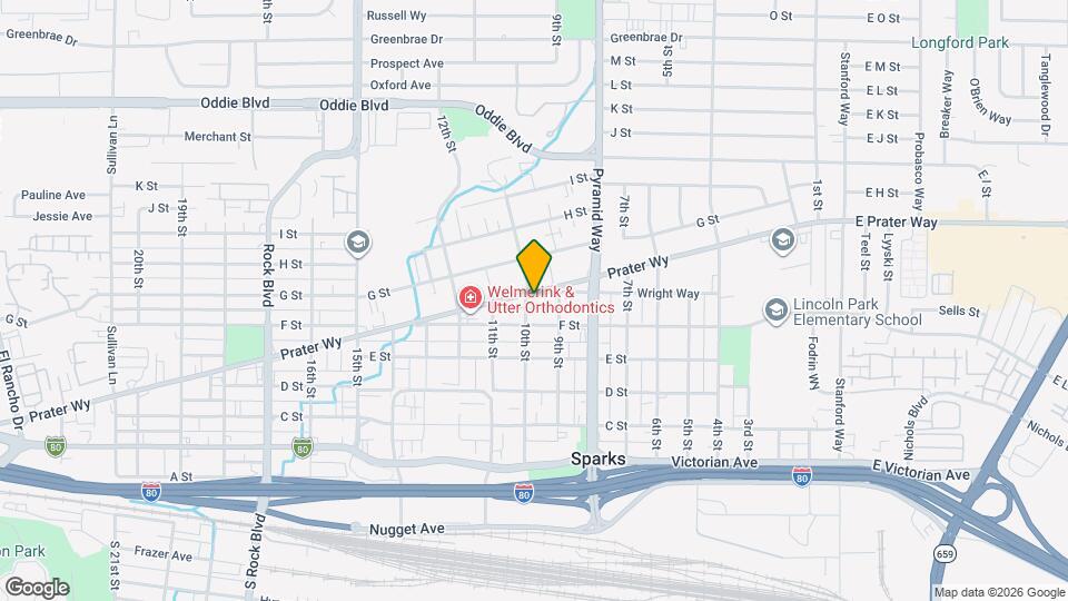 965 Prater Wy Map and Location Details