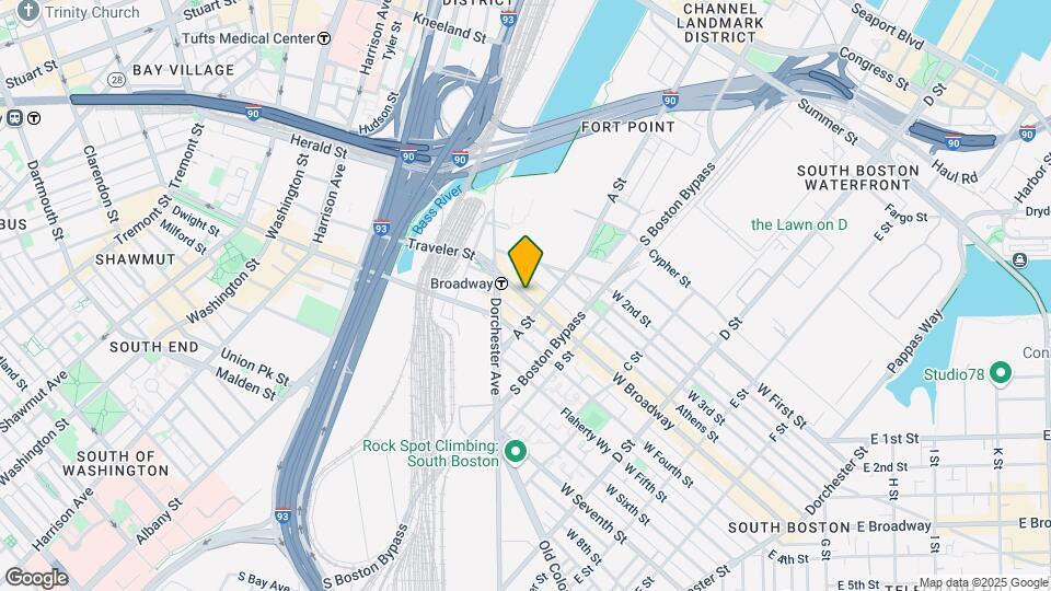 52 W Broadway, Unit 225 Map and Location Details