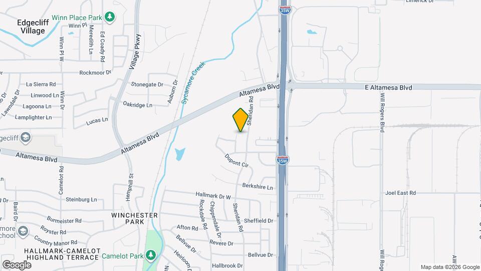 6601 Rockdale Rd Map and Location Details