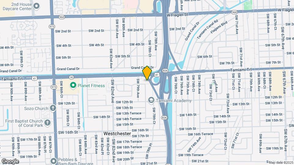 7811 SW 9th Terrace Map and Location Details