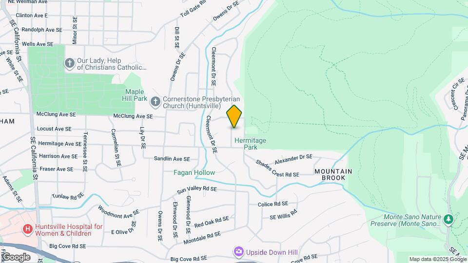 907 Fagan Springs Dr SE Map and Location Details