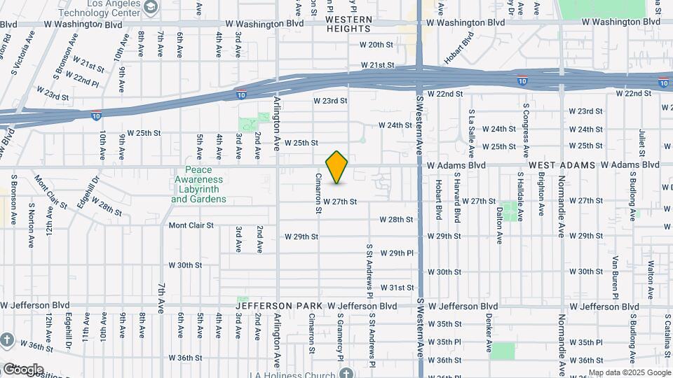 2176 W 26th Pl, Unit 2176 1/2 B 26th pl Mapa y Detalles de la Ubicación