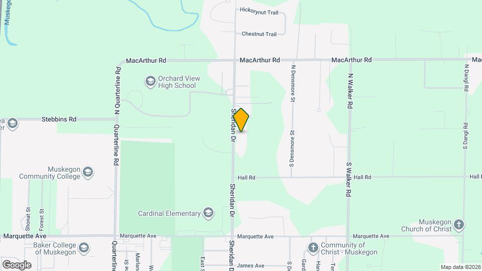 54 S Sheridan Dr Map and Location Details