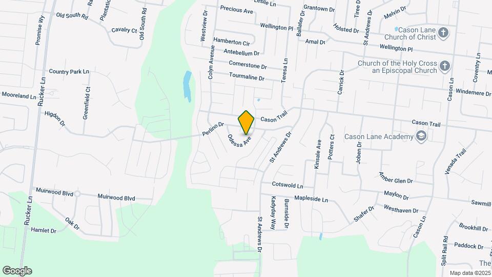 1922 Odessa Ave Map and Location Details