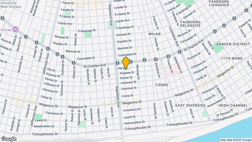 4223 Prytania St, Unit #C Map and Location Details